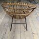 Fauteuil en rotin, 1950
