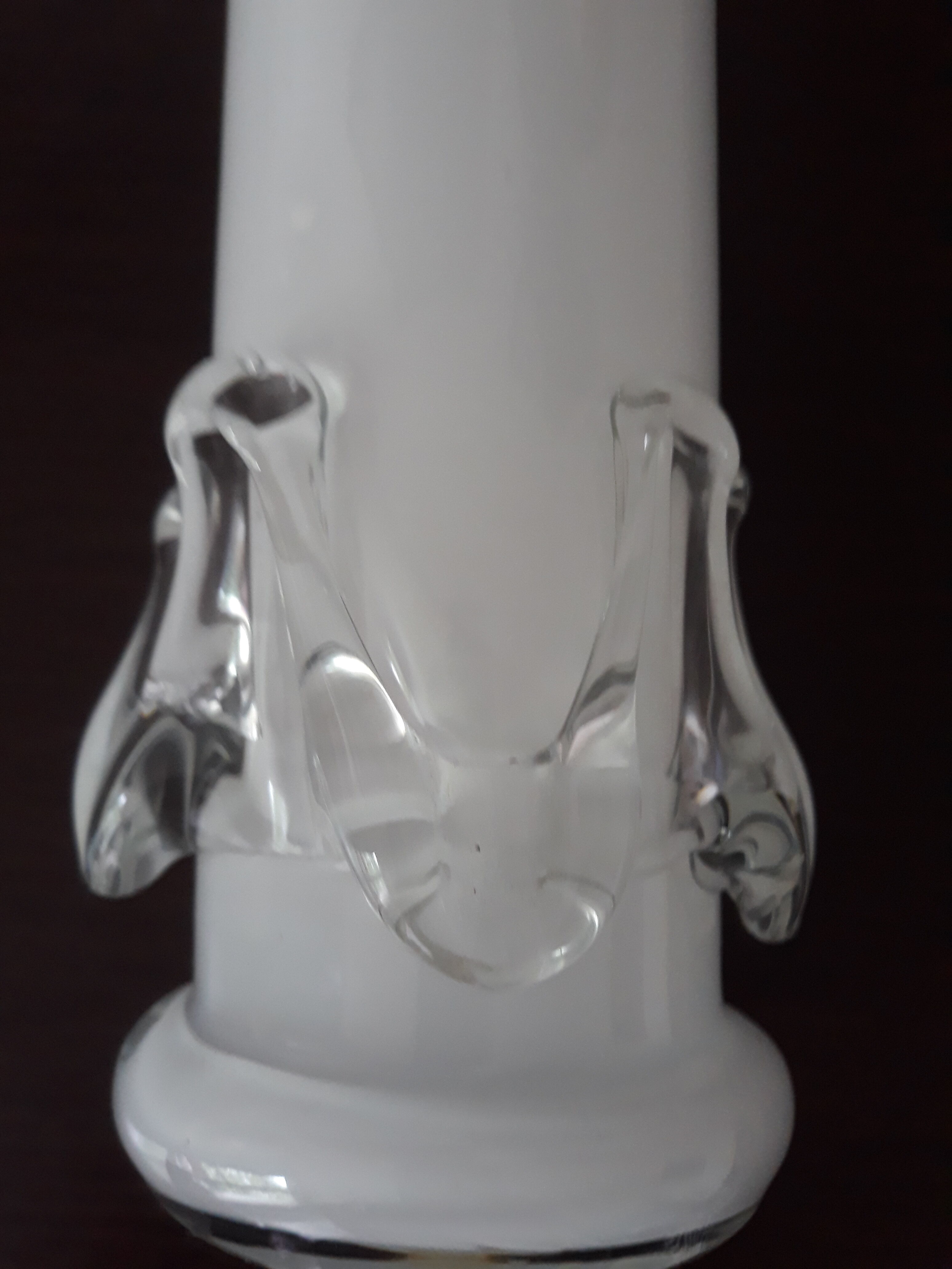 Glass vase by Sluczan-Orkusz