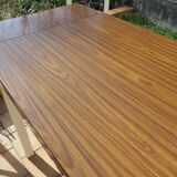 Table with two Italian extensions and 4 chairs