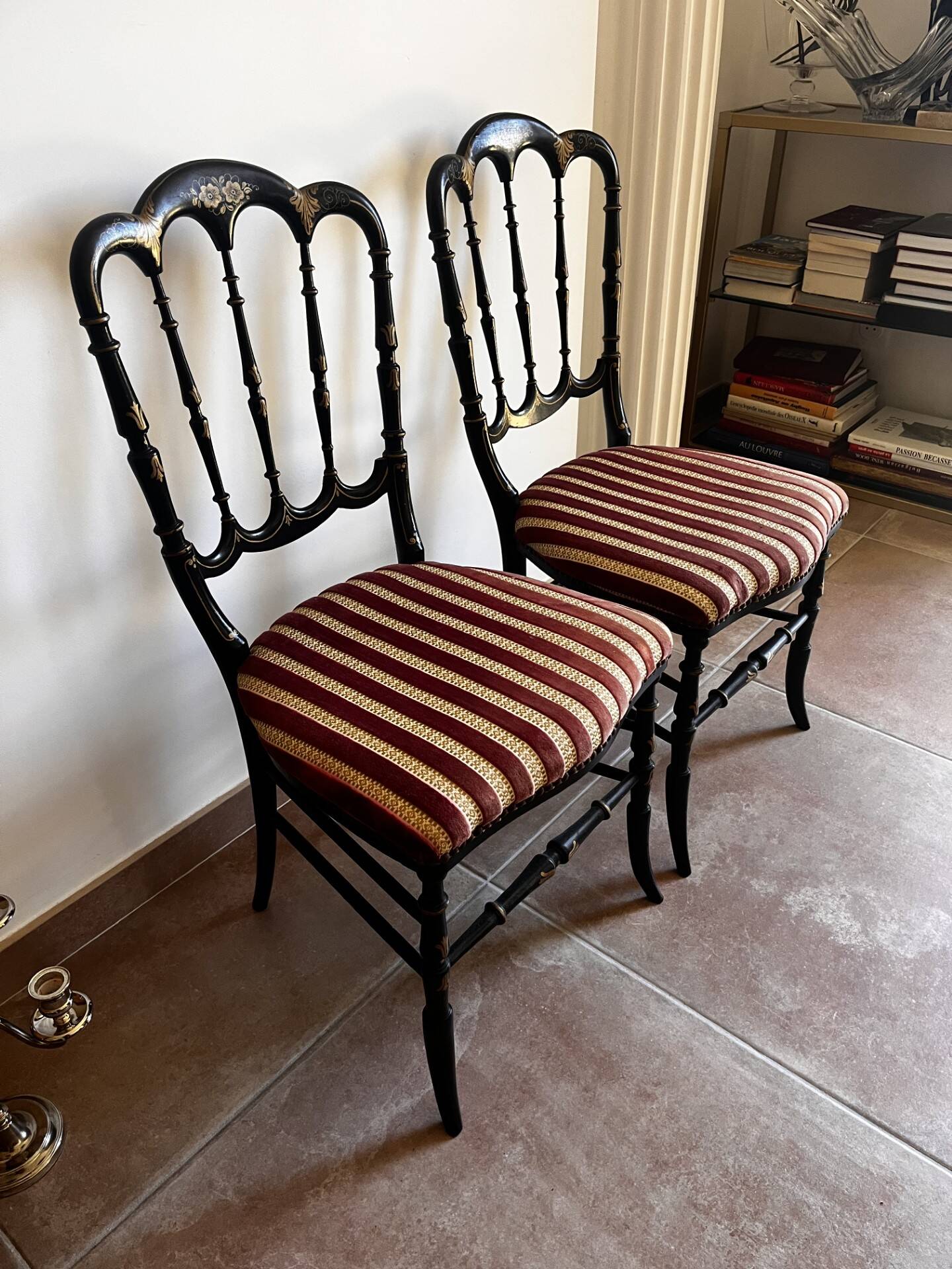 Pair of Napoleon III chairs