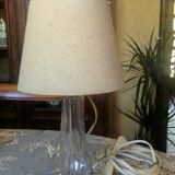 Glass foot lamp