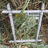 Mirror with bamboo frame 1930s - 47x61cm