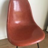 Herman Miller "DSX" chair in fiberglass, Charles & Ray Eames