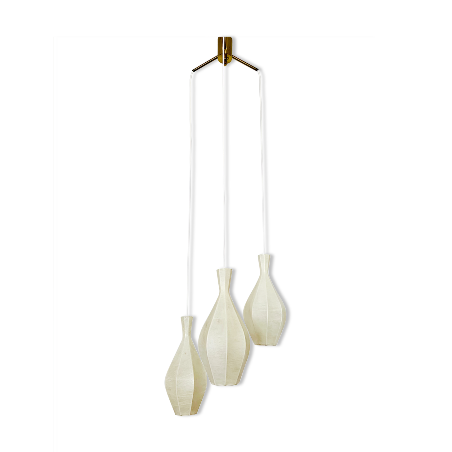 Cocoon cascade lamp