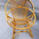 Set de 3 fauteuils rotin corbeille adulte