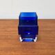 Space Age Glass Block Vase, 1960s