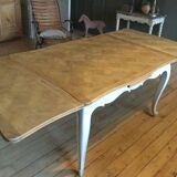Antique dining table with extensions
