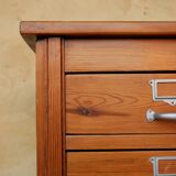 Vintage craft furniture with drawers