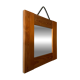 Vintage mirror in solid pine