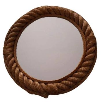MIROIR ROND EN CORDE