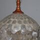 Large chandelier of the 60s/70s mother-of-pearl stamps