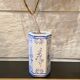 Soliflore in blue and white porcelain