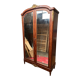 Cabinet 2 doors mirror mahogany rocaille years 1900