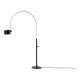 Joe Colombo Arched Coupe Floor Lamp for Oluce Italy 1967