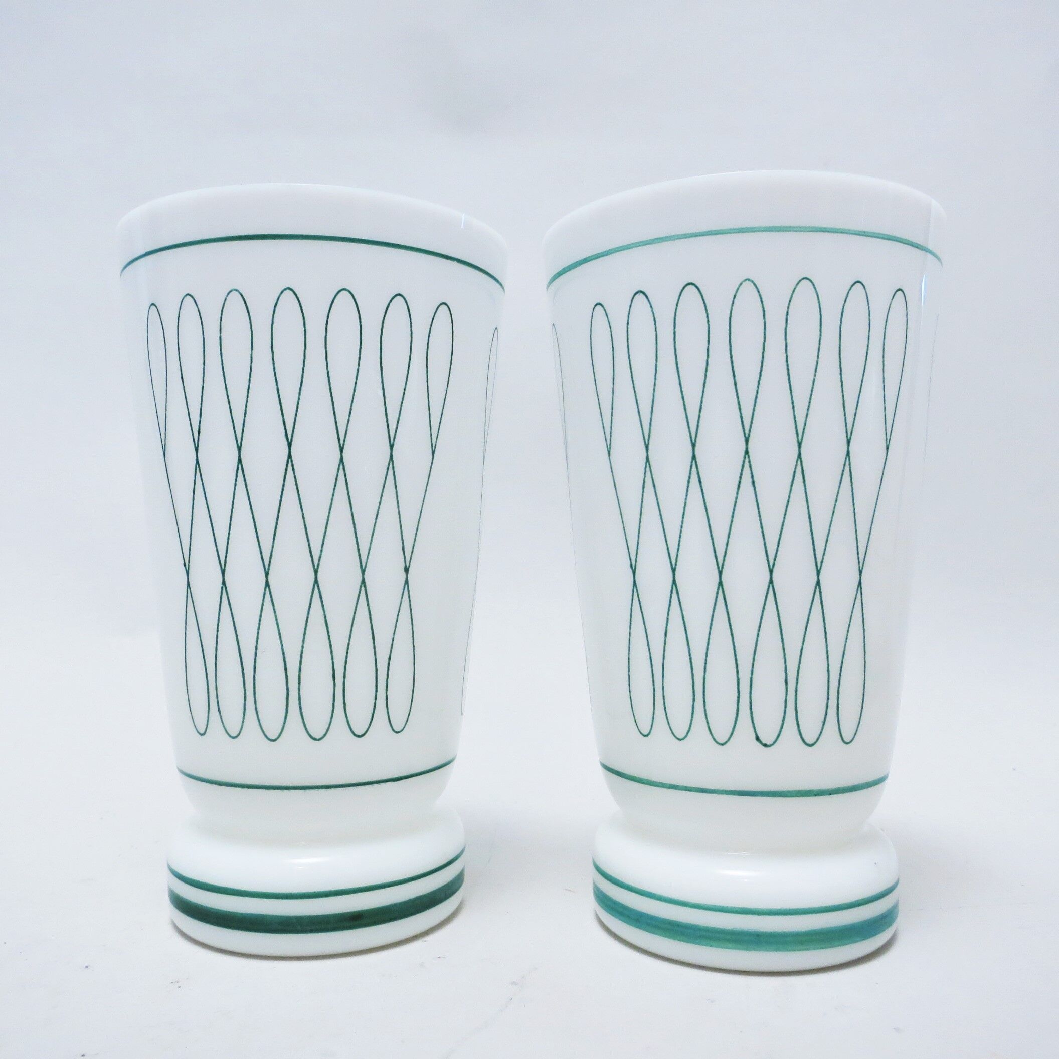 40s opaline orangeade service