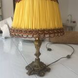 18th century Rococo style bronze lamp