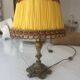 Bronze lamp in Rococo style from the 18th century.