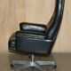Vintage executive swivel office chair De Sede DS35 - mid-century leather