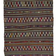 Bohemian Style Handcrafted Vintage Rug 150x 240 cm