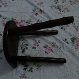 Small half moon tabouret