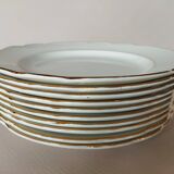 10 Gien “Monaco” flat plates
