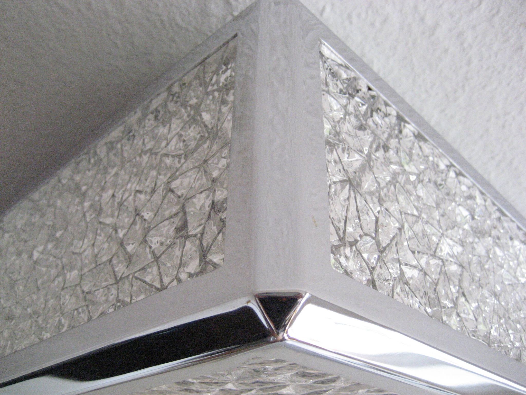 Vintage ceiling lamp, 71 x 71 cm