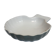 Oven dish in the shape of a blue scallop shell - Vintage