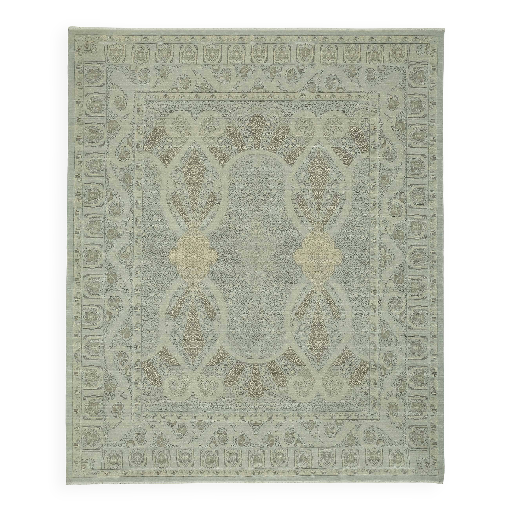 Turkish Handcrafted Loom Oushak Rug 310 cm x 371 cm