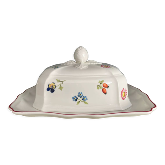 Butter dish Villeroy & Boch "little flower" vintage