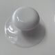 Pair of vintage "Funnel" wall lights, white lacquered metal, by Vibia Spain 2000
