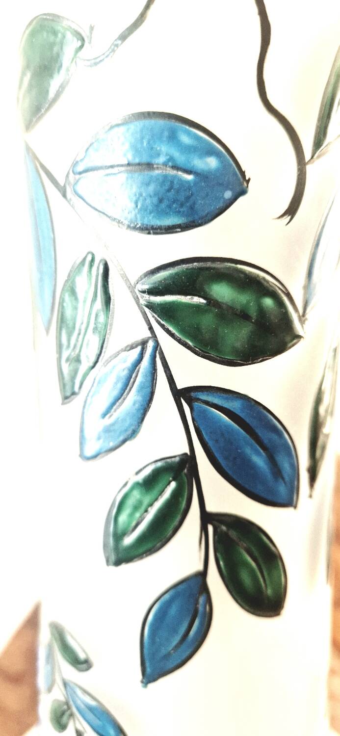 Art Deco vase signed Leune glassworks - Auguste Heiligenstein - 1920