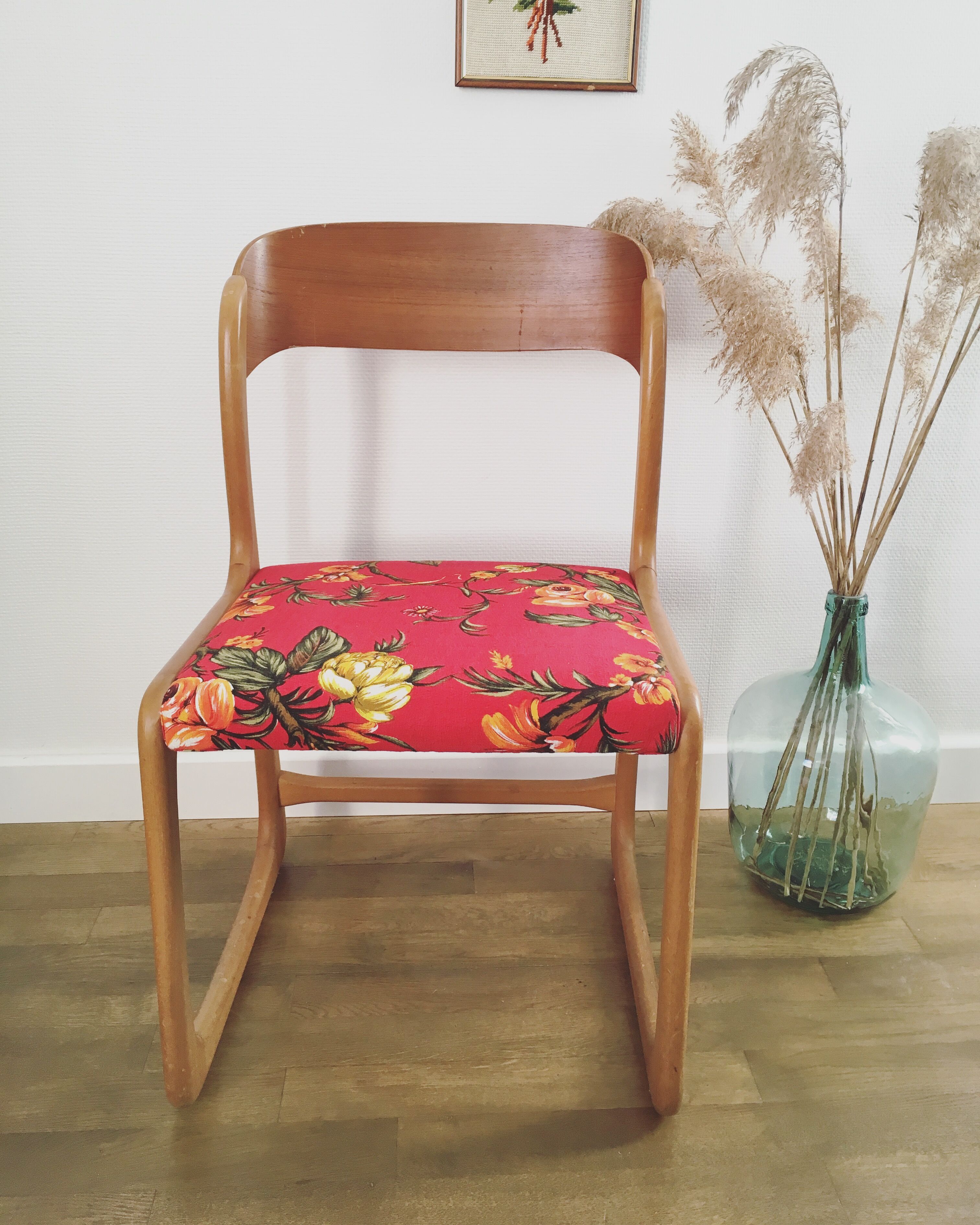 Gorgeous renovated Baumann sled Chair