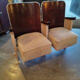 Cinema bench 2 seats 50s