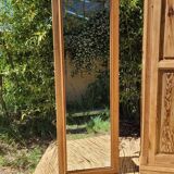 Large renovated antique mirror
