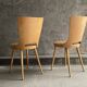Pair of Dove model bistro chairs