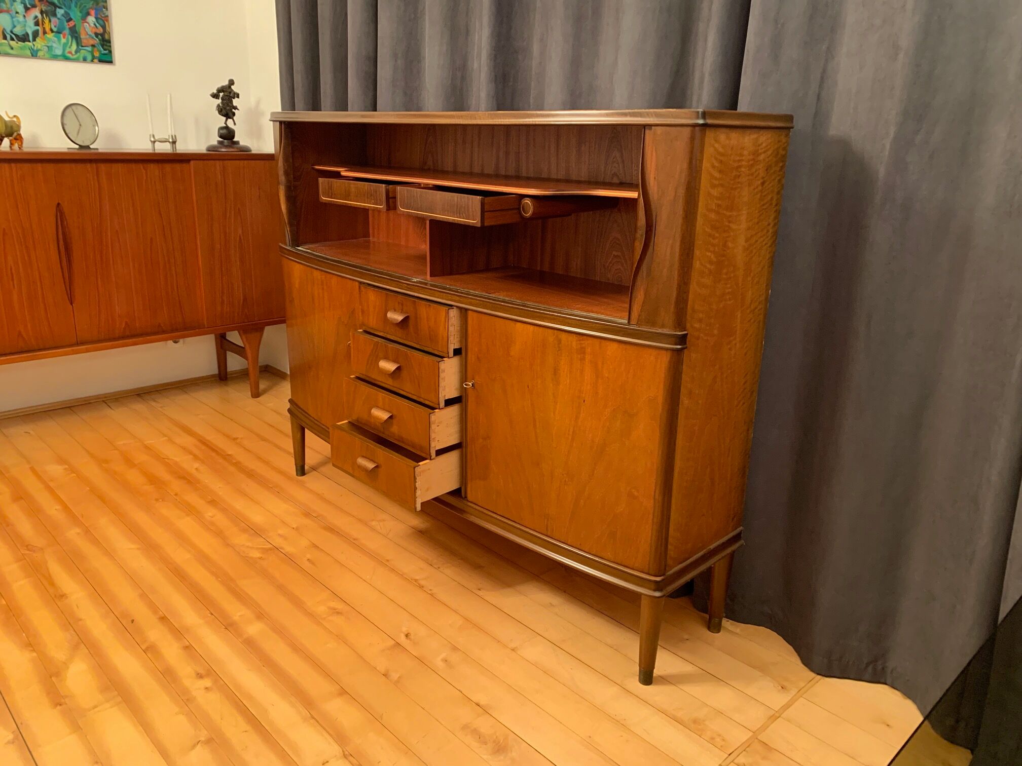 Highboard Denmark 1950s
