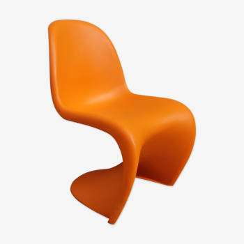 Panton Chair orange par Verner Panton pour Vitra