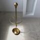 Vintage golden brass umbrella holder