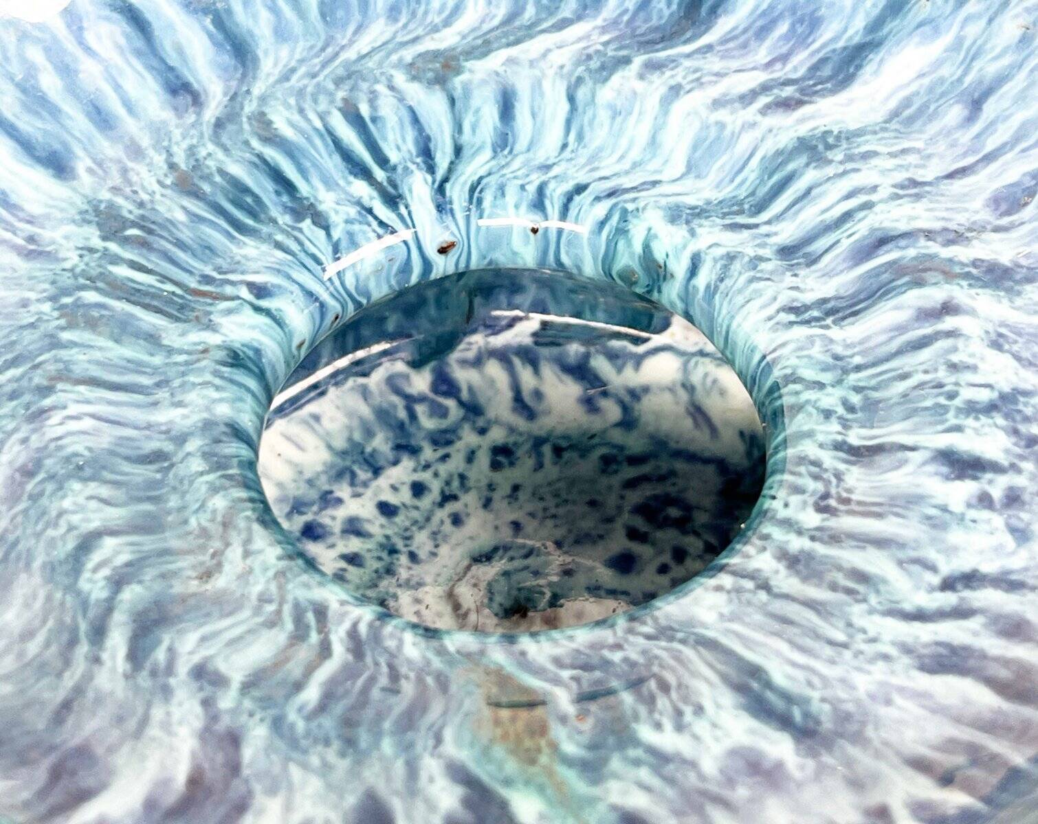 Mid-century modern pottery candlestick by Else and Henry Nielsen for Henri Keramik, 1960s.