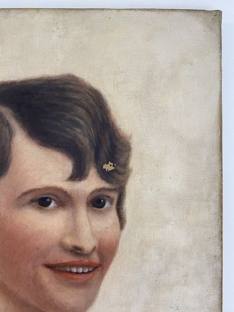 Portrait of a woman, signed Debiesse dated 1928