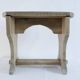 Small renovated solid wood bench
