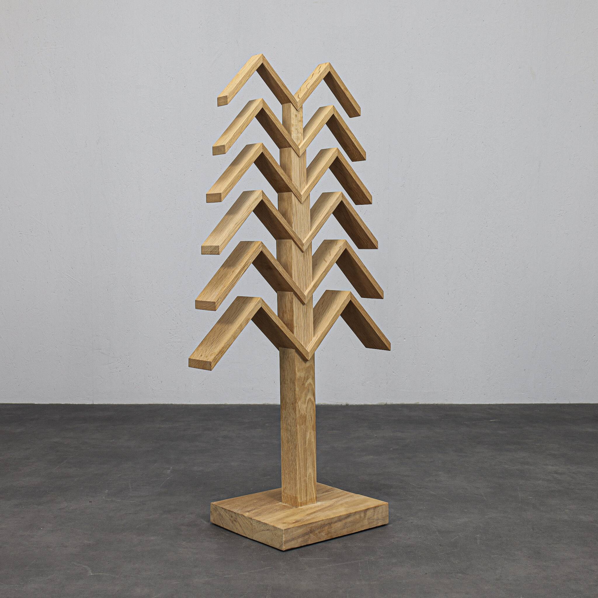 Geometric abstract sculpture by Herma Steur, 2000s
