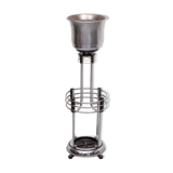 Art Deco plant stand and Umbrella 1930s Demeyere Belgium