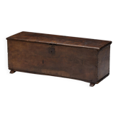Antique wooden storage chest, France, late 18th century