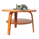 Table basse en contreplaqué de la série Oak de Cees Braakman pour Pastoe
