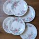 Royal Doulton "Carmel" 1991 | 6 dessert plates with floral decoration
