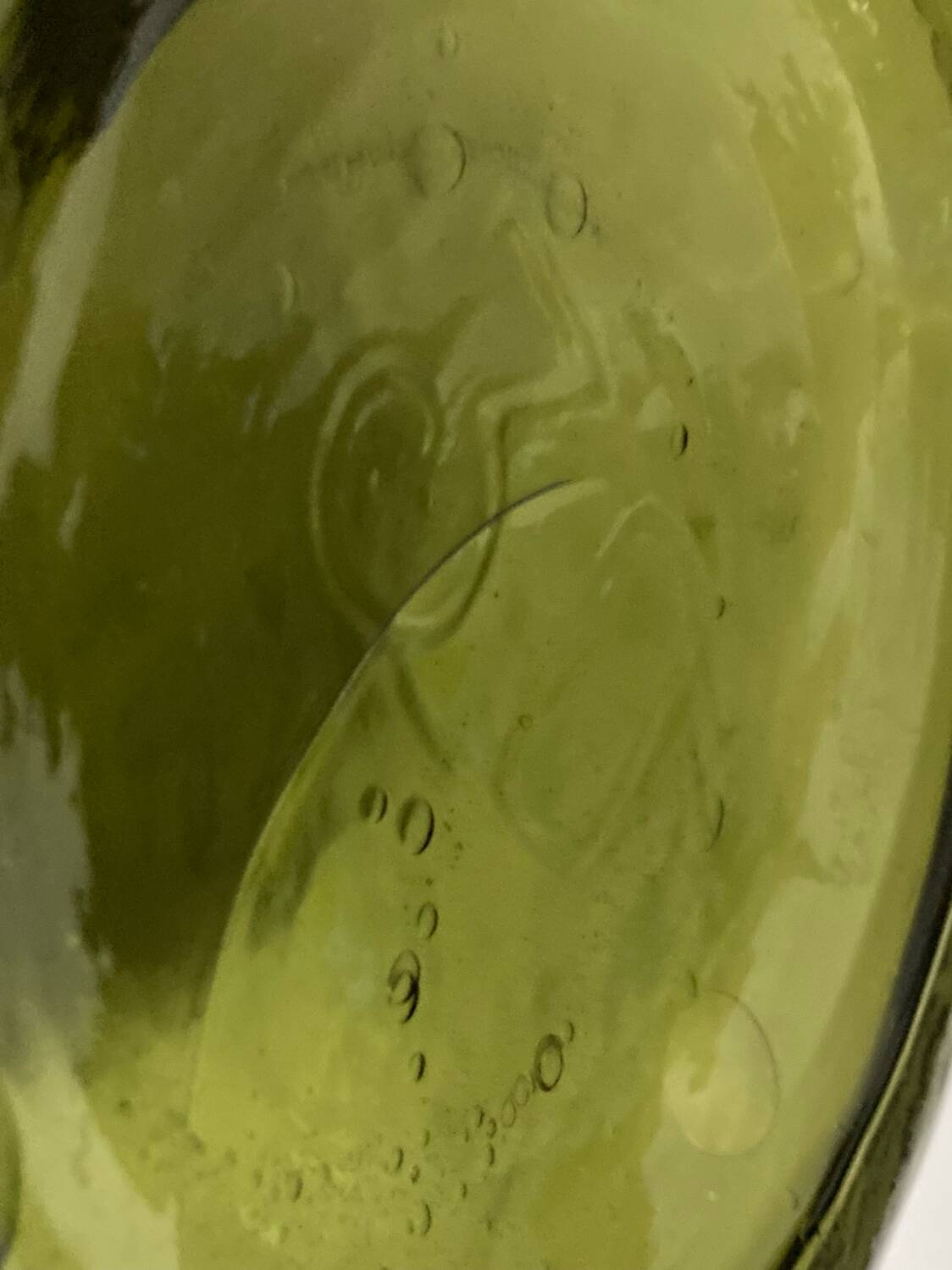 Olive green demijohn 30L