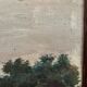 Huile sur toile début XXe par Fernande Prudhomme 1910 paysage du Nord Denain