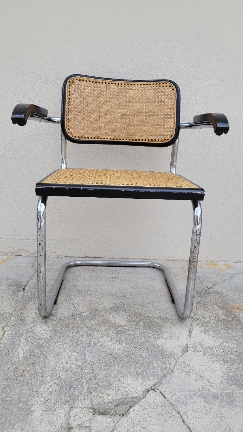 Armchair by Marcel Breuer model b64 italy