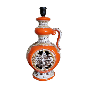 Pied de lampe en céramique
